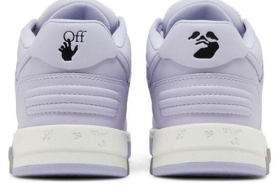 Off-White Out Of Office OOO Calf Leather "White Lilac" WMNS