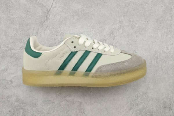 Adidas Clarks 8th Street Samba by Ronnie Fieg Chalk White Green