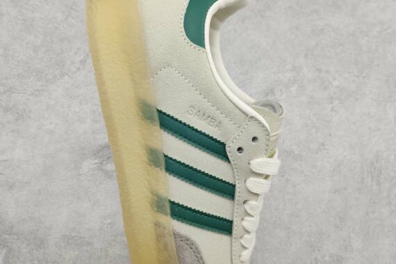 Adidas Clarks 8th Street Samba by Ronnie Fieg Chalk White Green