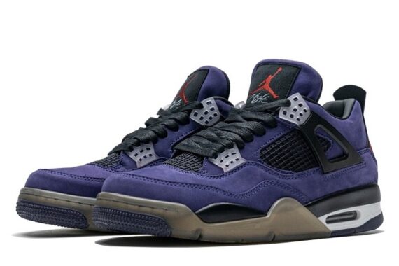 Travis Scott x Air Jordan 4 Retro "Purple Suede - Black Midsole"