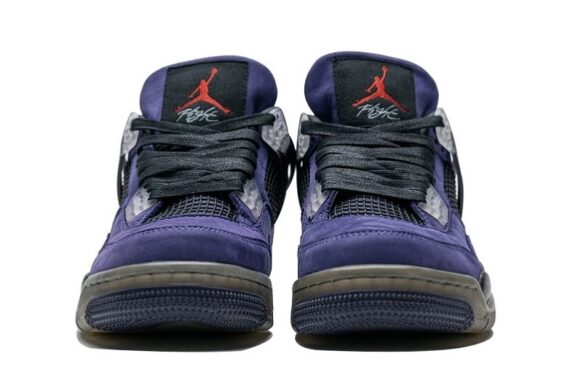 Travis Scott x Air Jordan 4 Retro "Purple Suede - Black Midsole"