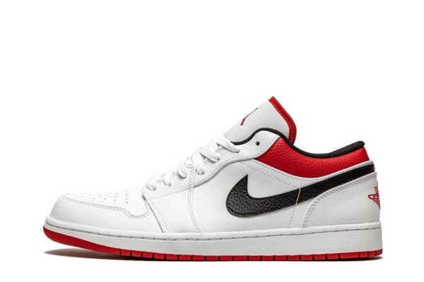 Air Jordan 1 Low "White University Red"