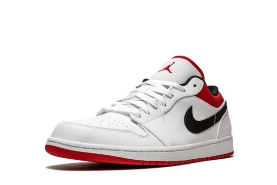 Air Jordan 1 Low "White University Red"