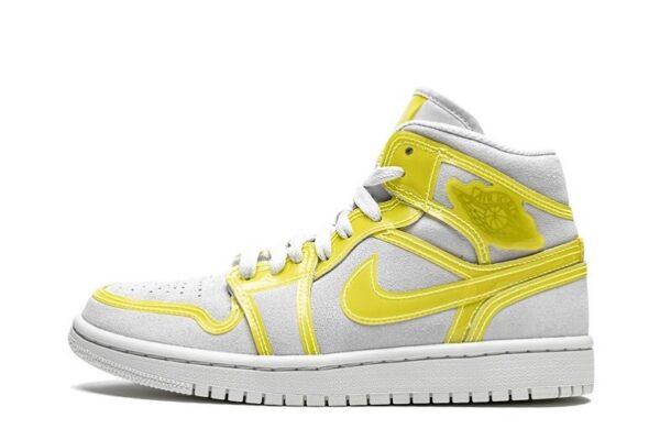 Wmns Air Jordan 1 Mid LX "Off White Opti Yellow"