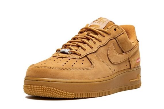 Supreme x Air Force 1 Low SP "Box Logo - Wheat"