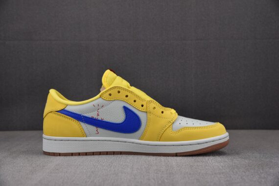 Travis Scott x Air Jordan 1 Low OG "Canary"