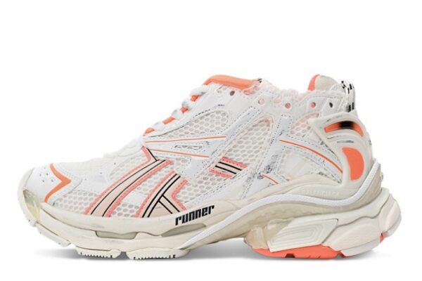 Balenciaga Runner "White Orange"