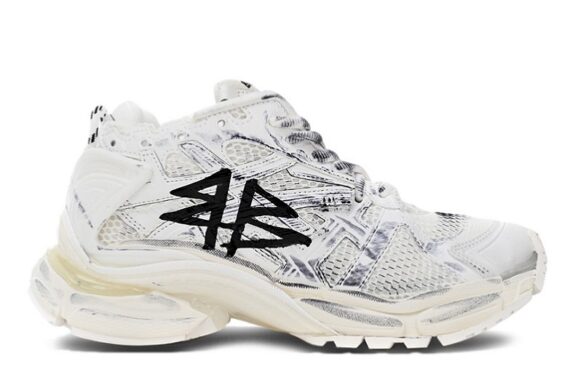 Balenciaga Runner Sneaker "Graffiti - White Black"