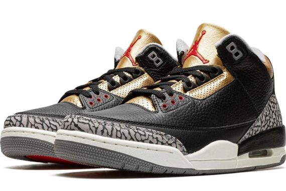 Wmns Air Jordan 3 Retro "Black Gold"