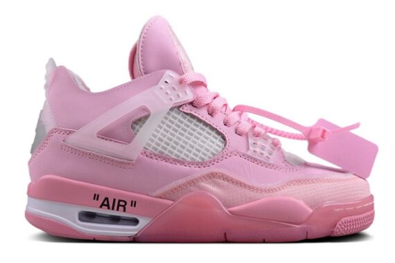 Off-White x Air Jordan 4 Retro SP "Pink"