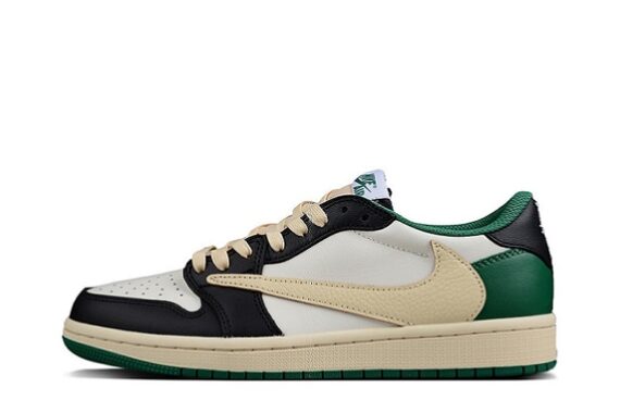 Travis Scott x Jordan 1 Retro Low "Green Black White"