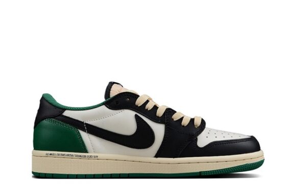 Travis Scott x Jordan 1 Retro Low "Green Black White"