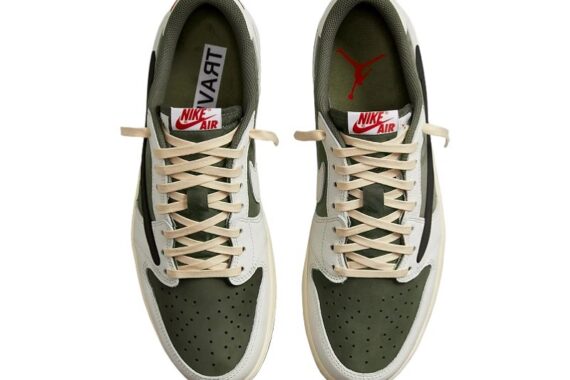 Travis Scott x Air Jordan 1 Low OG SP "Medium Olive"