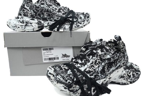 Balenciaga 3XL Extreme "Black Graffiti"