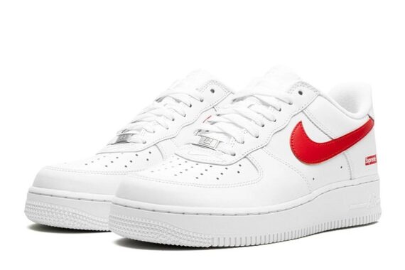 Supreme x Air Force 1 Low "Box Logo - Speed Red" Shanghai Exclusive
