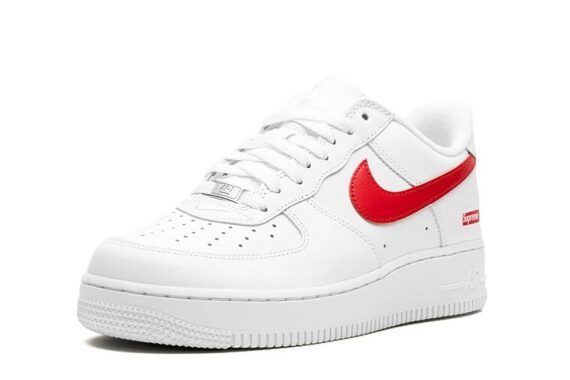 Supreme x Air Force 1 Low "Box Logo - Speed Red" Shanghai Exclusive