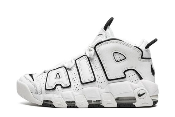 Wmns Air More Uptempo "White Black"
