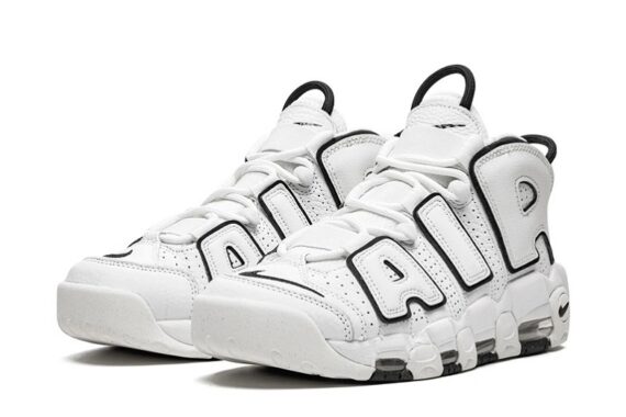 Wmns Air More Uptempo "White Black"
