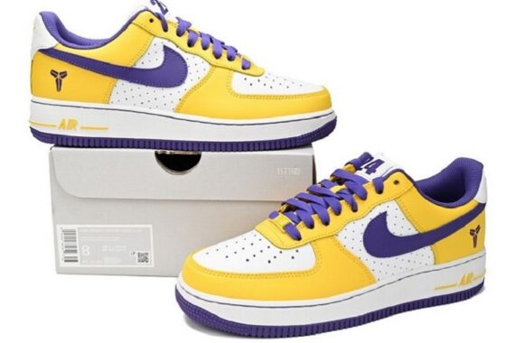Kobe Bryant x Air Force 1 Low "Lakers Home"