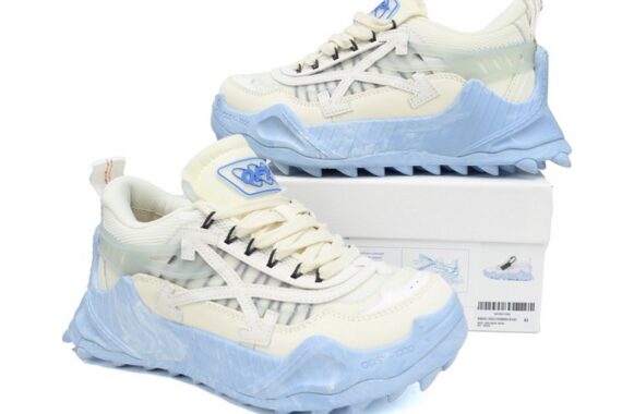 Off-White Odsy-1000 "White Blue Marble"