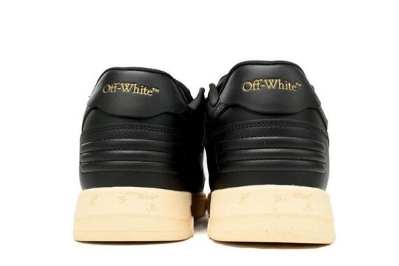 Off-White Out Of Office OOO Low Tops "Black Gum"