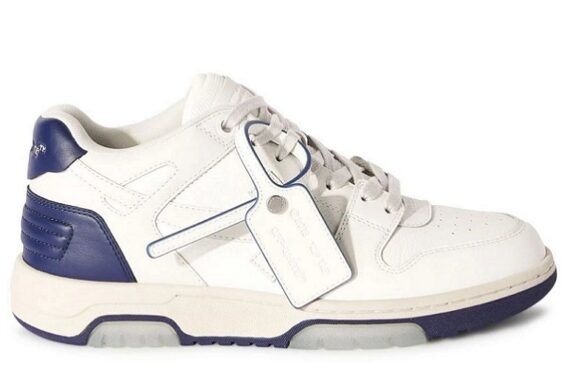 Off-White Out Of Office OOO Low Tops "White Blue"