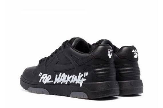 Off-White OOO Low Tops For Walking "Black White"