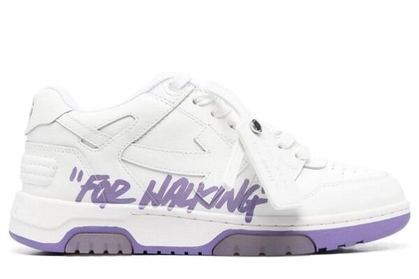 Wmns Off-White Out Of Office OOO For Walking Low Tops "White Lilac"