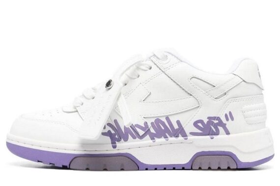 Wmns Off-White Out Of Office OOO For Walking Low Tops "White Lilac"