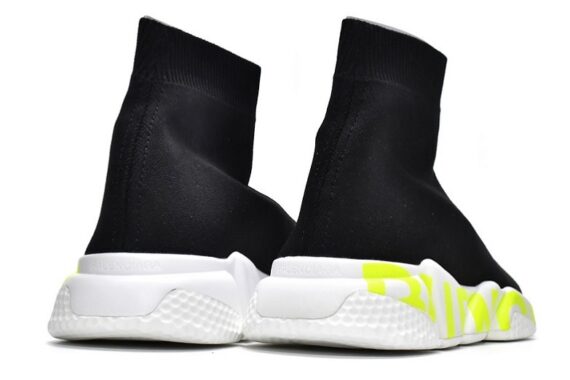 Balenciaga Speed Trainer Graffiti "Black Fluo Green"