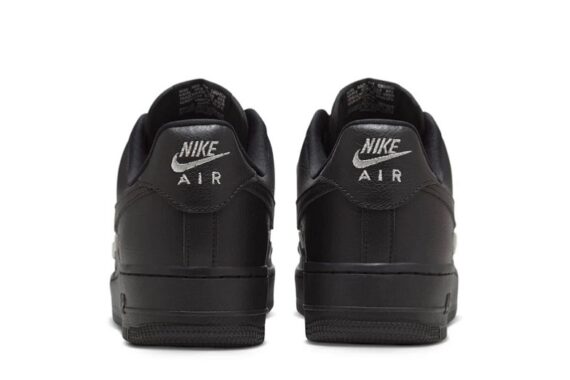 Wmns Air Force 1 '07 LX "Black Silver Mini Swoosh"