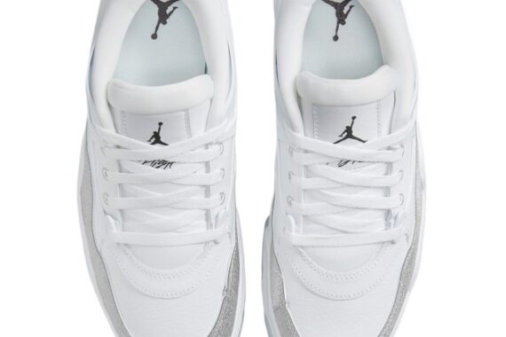 Wmns Air Jordan 4 RM "White Silver Glitter"