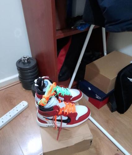 Off-White x Air Jordan 1 Retro High OG 'Chicago' photo review