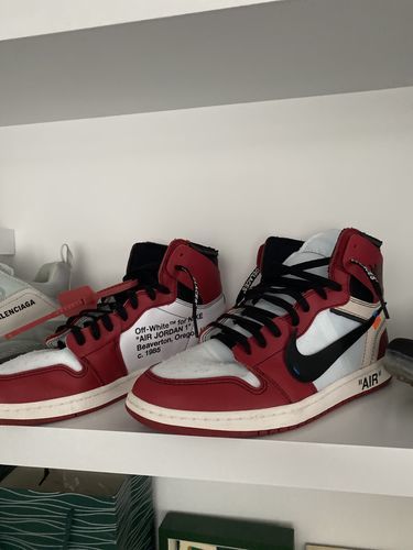 Off-White x Air Jordan 1 Retro High OG 'Chicago' photo review