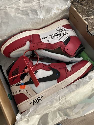 Off-White x Air Jordan 1 Retro High OG 'Chicago' photo review