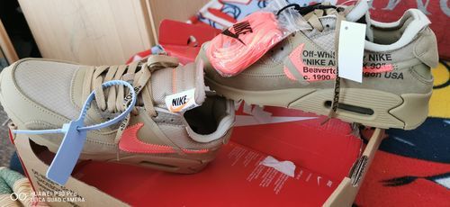 Off-White Air Max 90 “Desert Ore” photo review