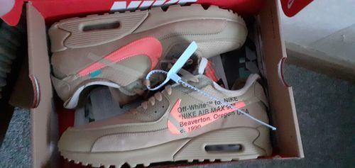 Off-White Air Max 90 “Desert Ore” photo review