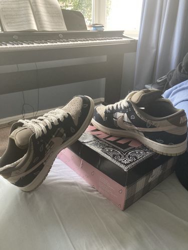 Travis Scott SB Dunk Low "Cactus Jack" photo review