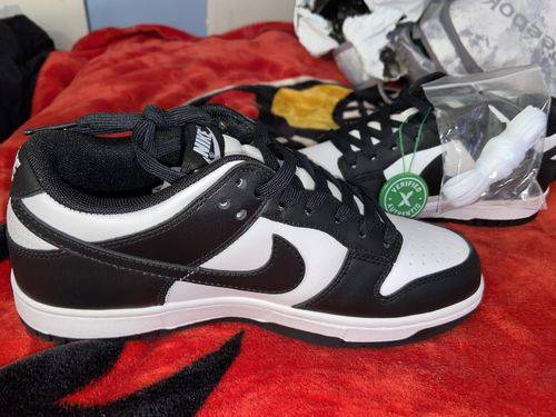 Nike Dunk Low 'Panda Black White' photo review