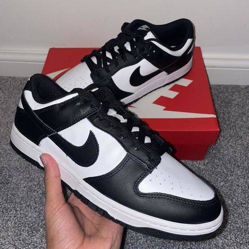 Nike Dunk Low 'Panda Black White' photo review