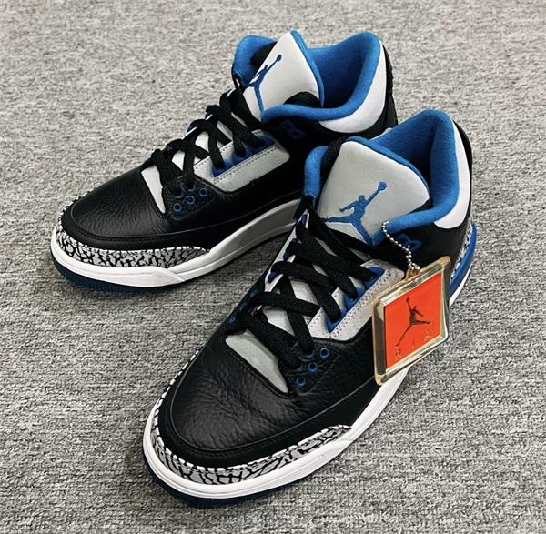 Air Jordan 3 Retro 'Sport Blue' photo review