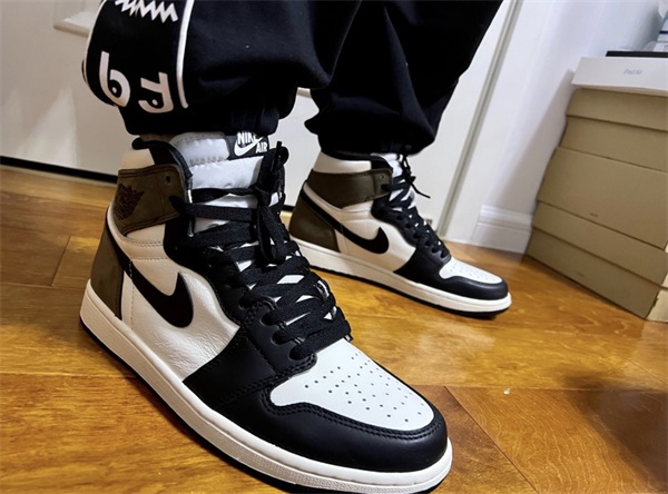 Jordan 1 High OG “Dark Mocha” photo review