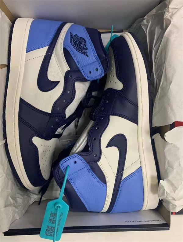 Air Jordan 1 Retro High OG 'Obsidian' photo review