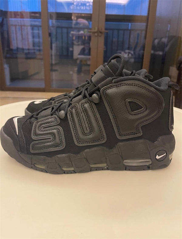 Air More Uptempo “Black” photo review