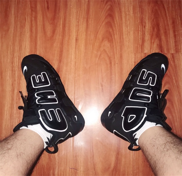 Air More Uptempo “Black” photo review