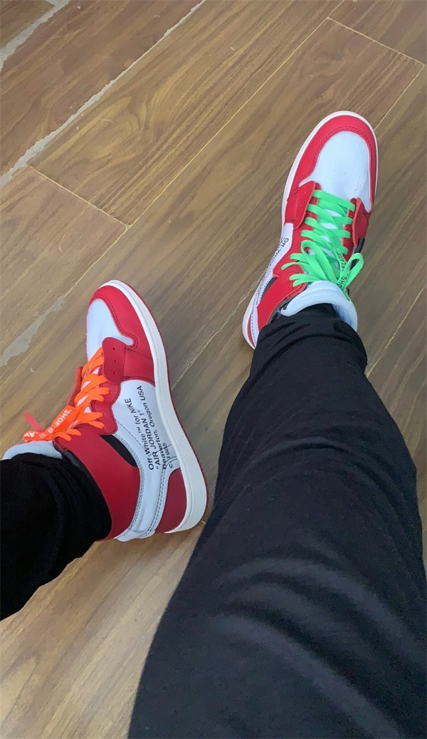 Off-White x Air Jordan 1 Retro High OG 'Chicago' photo review