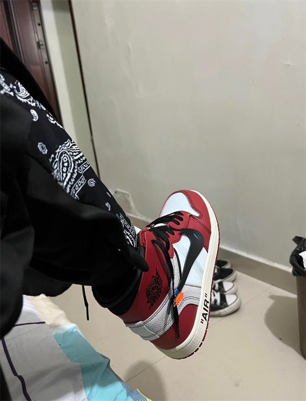 Off-White x Air Jordan 1 Retro High OG 'Chicago' photo review