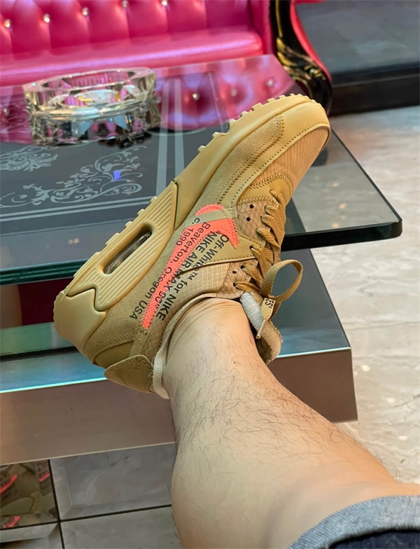 Off-White Air Max 90 “Desert Ore” photo review