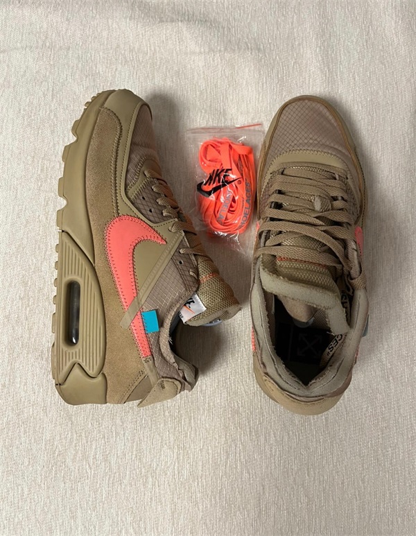 Off-White Air Max 90 “Desert Ore” photo review