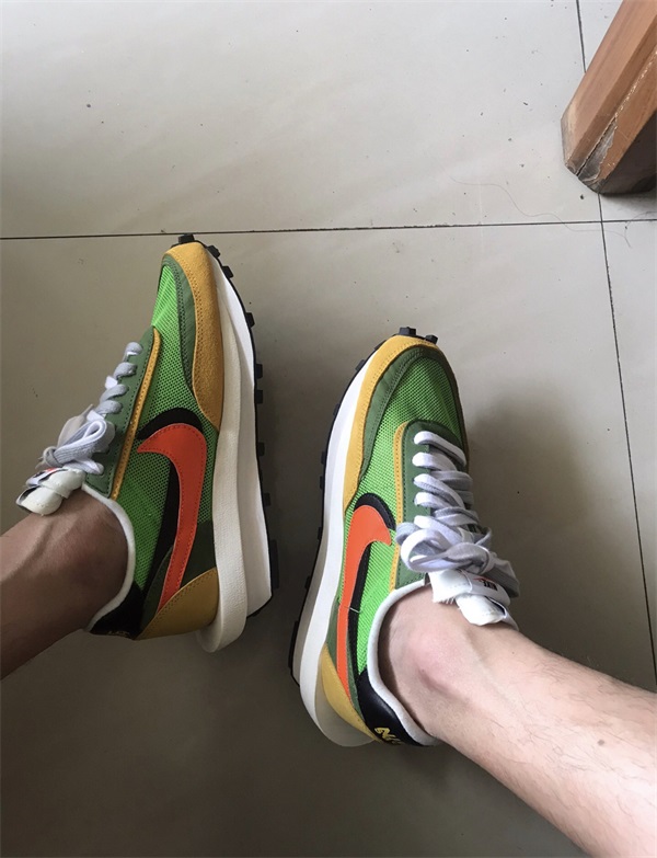 Sacai LDV Waffle "Green Gusto" photo review